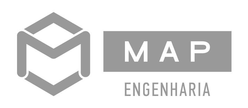 Map Engenharia Gray Logo