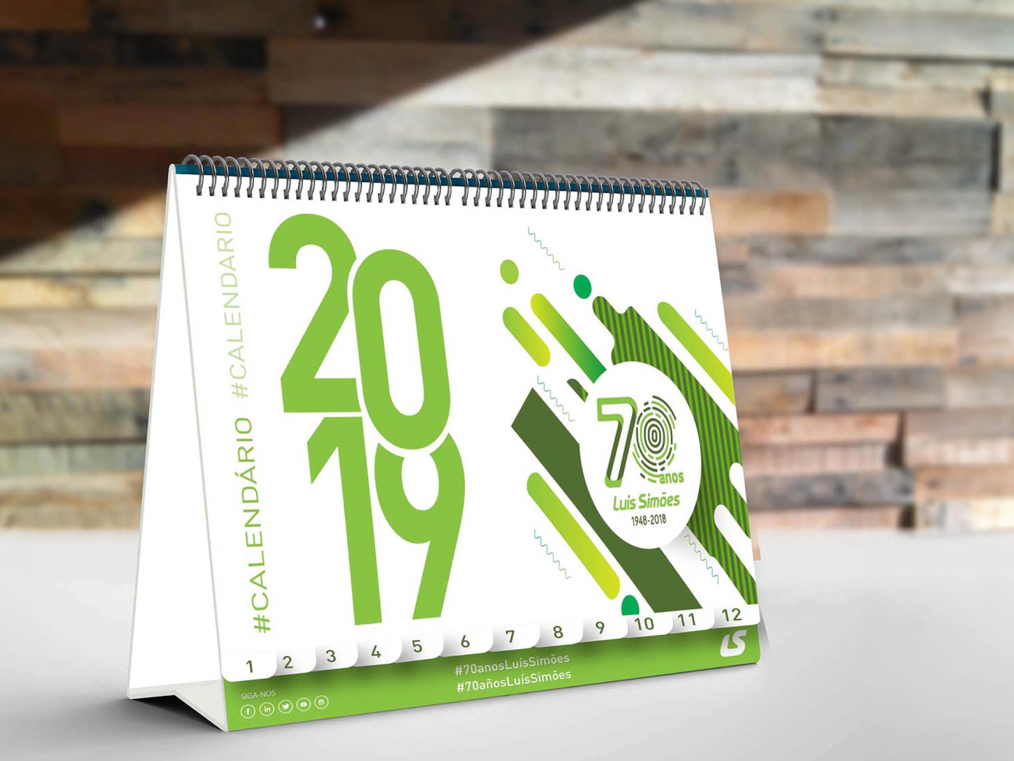 Luís Simões Branding Example 3 Calendar