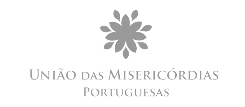 União da Misericórdia Portuguesas Gray Logo