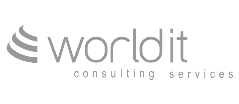 World It Gray Logo