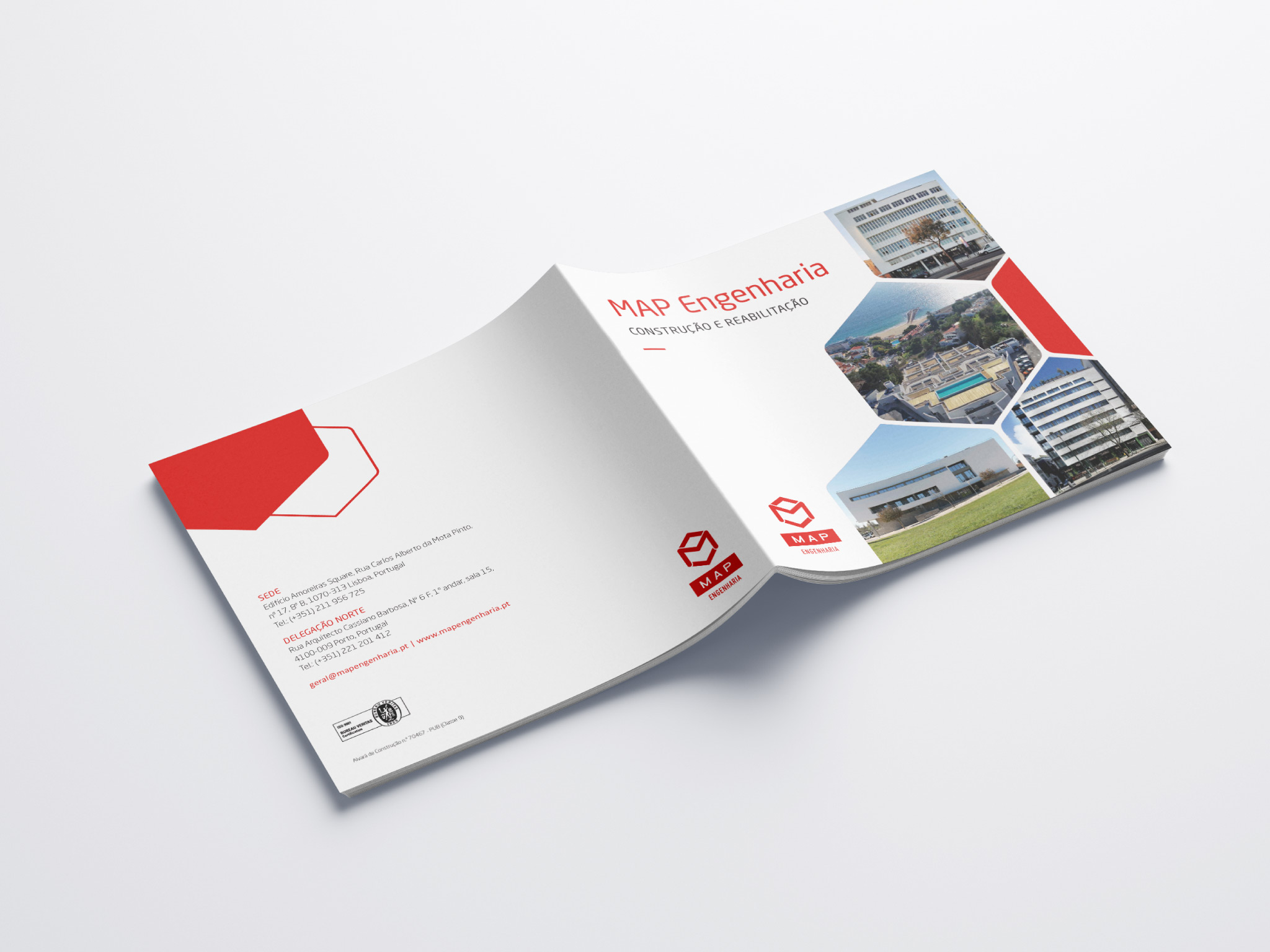 MAP Engenharia Corporate Brochure Example 4